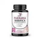 Pueraria Mirifica Supplement - 2,000mg Daily Pure Root 10:1 Concentrated Extract 60 Veggie Capsules, Premium Organic - Breast Growth Pills for Women