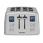 Cuisinart CPT-435P1 4-Slice Countdown Motorized Toaster, Stainless Steel