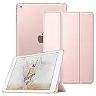 FINTIE Case for iPad Mini 3 / 2 / 1 - Lightweight Smart Slim Shell Translucent Frosted Back Cover Protector Supports Auto Wake / Sleep for Apple iPad Mini 1 / Mini 2 / Mini 3, Rose Gold