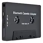 Adattatore per Lettore di Cassette per Auto Wireless Convertitore per Ricevitore di Cassette Bluetooth per Auto con Cavo USB per Casa, Auto