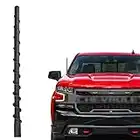 Car Wash Proof Antenna for Chevy Silverado and GMC Sierra (2009-2023) | 9 inch Spiral Direct Replacement Antenna Accessories (M7 Thread)
