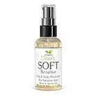 Clearly SOFT Face and Body Oil for Sensitive Skin | Hydrate, Moisturise, Soothe Dry Skin | 100% Natural Waterless Blend for Soft Healthy Skin | No Parabens or Phthalates