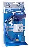 Arctic Freeze Car Air Conditioner Refrigerant Gauge and Hose, Reusable AC Recharge Kit Compatible with R-134A Cans with Self Sealing Valves, InterDynamics