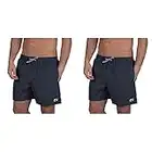 Ript Essentials Men's Ript Essentials Quick Dry Uv 50 Sun Protection Swimming Swim Shorts Trunks, Navy, L