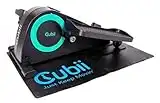 Cubii JR2 - Under Desk Mini Exercise Bike Pedal Exerciser with LCD Fitness Tracker Screen, Adjustable Resistance, Work From Home Accessories, Under Desk Exercise, Leg Exerciser, Aqua