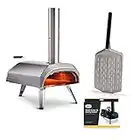 Summer Offer - Save On Ooni 12" Perforated Peel and Ooni Karu 12 Carry Cover with Ooni Karu 12 Multi-Fuel Outdoor Pizza Oven - Ideal for Any Outdoor Adventure