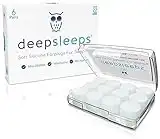 Deep Sleeps Silicone Ear Plugs for Sleep - 6 Pairs - 27dB - Earplugs for Sleeping - Best Earplugs to Block Out Snoring – Reusable Ear Plugs - Soft and Moldable – Noise Cancelling Ear Plugs