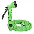 Navaris Tubo Estensibile da Giardino - 5-15m Pistola 7 funzioni getti - Triplo Strato Ultra Resistente Raggi UV 0°C per irrigazione Giardino