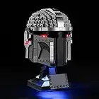 GEAMENT Kit de Luces LED Compatible con Lego Casco del Mandaloriano - Conjunto de luz para Star Wars 75328 (Juego Lego no Incluido)