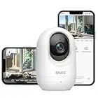 GNCC Indoor Camera, Security Camera, 1080P Camera House Security, WiFi Camera, Motion/Sound Detection, 2-Way Audio, Night Vision, APP Control, Real-Time Alert, SD&Cloud Storage, Work with Alexa, P10