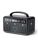 Anker Portable Generator 289Wh, 523 Portable Power Station (PowerHouse 289Wh), 300W Outdoor Generator with 110V AC Outlet/65W USB-C PD for RV, CPAP, Camping, Road Trips, Emergencies, and More