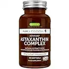 Astaxanthin Complex, 42 mg Astapure Providing 4 mg H. Pluvialis Astaxanthin, 90 Vegan Softgels, by Igennus