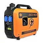 Inverter Generator Petrol 2000W Watts RocwooD Portable Camping FREE Oil Quiet Silent Caravan Motorhome Outdoor Home 230V Lightweight UK Plug Compact 4 Stroke