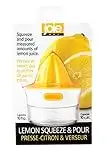 Joie Kitchen Gadgets 29622 Joie Citrus Squeeze Juicer Reamer with 10 Teaspoon Capacity Pour Spout (BPA Free and FDA Approved ABS), Plastic, Yellow