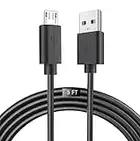 Rahhaze Cable de carga micro USB de repuesto para espejo humano simple, compatible con espejo Simplehuman de 5 pulgadas, 8 pulgadas, espejo de maquillaje iluminado redondo (5 pies)