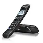 iDECT Loop Lite Plus Call Blocker DECT Cordless Designer Home Phone with Built-in Answering Machine and Caller ID - Single Telephone