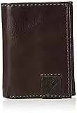 Columbia Men's RFID Blocking Lofton Trifold Security Wallet, Brown, One Size