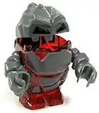 Rock Monster Meltrox (Trans-Red) - LEGO Power Miners 1 3/8" Figure
