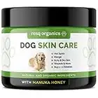 Hot Spot Treatment for Dogs, Cats & Pet Wound Care: Healing Ointment for Pets Itchy Skin Relief, Dry Skin Treatment, Natural Allergy Relief, Dog Paw Balm + Manuka Honey, Aloe Vera, Vitamin E (4 Oz.)