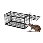 ThreeH Piège-Cage pour rongeurs Humanisé Attrape-Souris pour Animaux Vivants pour Souris, Rat, Tamia, écureuil, Hamster et belette Grande Taille 28x14x14 cm