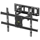 Alphamount Supporto TV Parete da 37-84 Pollici, Staffa TV Girevole Inclinabile Portata 60 Kg, Braccio TV Max. VESA 600x400mm, Supporto TV Parete 65 Pollici