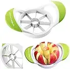 VEXXD 8 Blade Easy Grip Apple Corer Slicer-Divider-Cutter-Wedger, Apple Cutter, Fruit and Vegtable Ergonomic Rubber Grip Handle by VEXXD