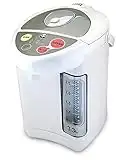 Electric Hot Water Boiler and Warmer, Hot Water Dispenser, Stainless Steel Interior (White, 3.3 Liter)