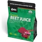 Organic Beet Root Juice Powder by Ganic Food | Cold Pressed and Water Soluble Beet Juice | USDA Organic Beet Juice Pre-Workout Concentrated Powder | Contains Natural Nitrates Acid for Energy & Immune System Support, Non-GMO 16 oz