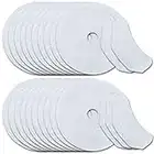 25 Pieces Compatible Cloth Dryer Exhaust Filter Set Replacement for Panda/Magic Chef/Sonya/Avant