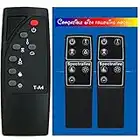 Replacement for Twin Star ClassicFlame Classic Flame Electric Fireplace Stove Heater Infrared Remote Control 18EF031GRP 18EF031SRP 23EF031GRP 23EF031SRP 25EF031GRP 26EF031GRP 26EF031SRP 328EF031GRP