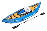 Bestway 65115 - Kayak Hinchable Hydro-Force Cove Champion 275x81 cm Individual con Remo y Bomba