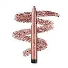 LAURA GELLER NEW YORK Kajal Longwear Kohl Eyeliner Pencil with Caffeine, Smooth & Blendable Makeup, Petal Pink