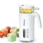 Mixer Babynahrungszubereiter Dampfgarer Baby Breizubereiter: 6-In-1 Steamer Food Blender Maker Edelstahl 304 Mit 2 Tritan Dampfgarern