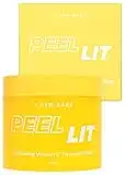 I DEW CARE Peel Lit Citric Acid Peel Pads | Exfoliating Vitamin C Treatment Pads with AHA and PHA | Chemical Peels for Face | Korean Skincare, Vegan, Cruelty-free, Gluten-free, Paraben-free