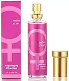 Perfume Spray for Women Attract Men Pheromones to Attract Women for Men, Pheromone Perfume Spray for Women,Body Perfume Fragrance Spray Pheromones Oil for Man & Woman (Her)