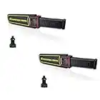 Pyle Secure Scan Handheld Metal Detector Wand Security Safety Scanner (2 Pack)