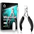 Toe Nail Clipper for Ingrown or Thick Toenails,Toenails Trimmer and Professional Podiatrist Toenail Nipper for Seniors with Surgical Stainless Steel Surper Sharp Blades Lighter Soft Handle