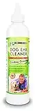 Vet Recommended Dog Ear Cleanser with Natural Aloe Vera for Dog Ear Cleaning (8oz/240ml).