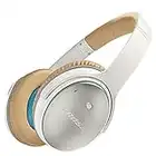 Bose® QuietComfort® 25 - Auriculares supraurales compatibles con Apple (Acoustic Noise Cancelling®, con micrófono, Control Remoto Integrado, reducción de Ruido Activa), Blanco