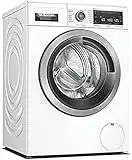 Bosch WAV28MWIN Serie 8 Smarte Waschmaschine, 9 kg, 1400 UpM, Made in Germany, Fleckenautomatik entfernt 4 Fleckenarten, ActiveWater Plus maximale Energie- und Wasserersparnis, Nachlegefunktion