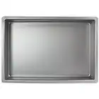 PME OBL09132 Carbon Steel Non-Stick 6 Large Cup Muffin Pan 9 x 13-inch, Aluminium, Silver