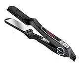 AVANTI Ultra 1-3/8 inch Titanium Infrared Flat Iron, black