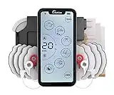 Tens Unit Muscle Stimulator 24 Massage Mode Tens EMS Machine Device Touchscreen Massager Intensity Deep Tissue Shoulder Pain Relief Sciatica Tendonitis Plantar Fasciitis