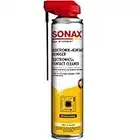 SONAX Limpiador para sistemas electrónicos + contactos con EasySpray (400 ml) limpia contactos electrónicos, conexiones por inserción y otros componentes eléctricos | N.° 04603000