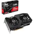 ASUS Dual AMD Radeon RX 6650 XT OC Edition 8 Go GDDR6 Carte Graphique pour Jeu vidéo (AMD RDNA 2, PCIe 4.0, mémoire GDDR6 8 Go, HDMI 2.1, DisplayPort 1.4a, Design Ventilateur axial, Technologie 0 DB)