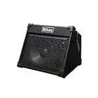 Coolmusic Portable Acoustic Guitar Amplifier, for Performers On The Go, Built-in Bluetooth (40W Battery-Powered)