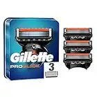 Gillette ProGlide Cuchillas de Afeitar Hombre, Paquete de 3 Cuchillas de Recambio (el embalaje puede variar)