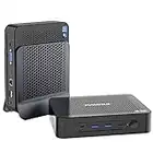 KAMRUI JK06 Fanless Mini PC Windows 11, Intel 11th Gen N5100 Desktop Mini Computers, 8GB DDR4 256GB ROM Tiny Small Computer Tower Support 4K UHD, Business Micro PC with Type C/USB 3.0/LAN/Dual WiFi