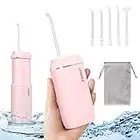 Portable Water Flosser,Mini Cordless Oral Irrigator,Water Teeth Cleaner Pick for Travel and Home,Water Flosser for Teeth,Gums,Braces,Dental Care,Telescopic Water Tank,3 Modes,IPX8 Waterproof