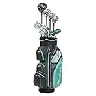 MacGregor DCT3000 Juegos completos de Palos de Golf, Women's, Negro/Agua Marina, Mujeres diestras